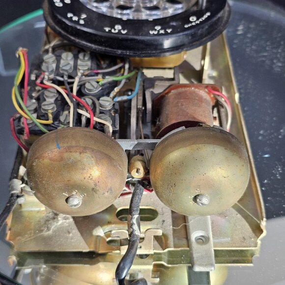 Northern Electric Rotary 1961 Wall Telephone #554 With Cord, Untested, Canada - Picture 11 of 16